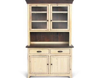 Sideboard, Hutch, Buffet, Reclaimed Wood, Server, Table, China Cupboard, Rustic, Farmhouse, Handmade