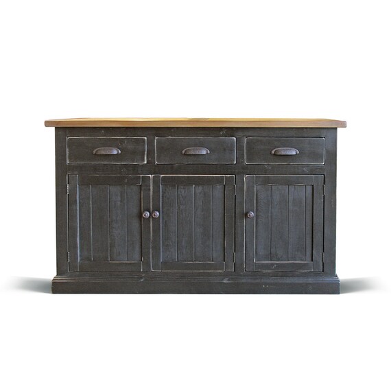 Rustic cheap farmhouse credenza