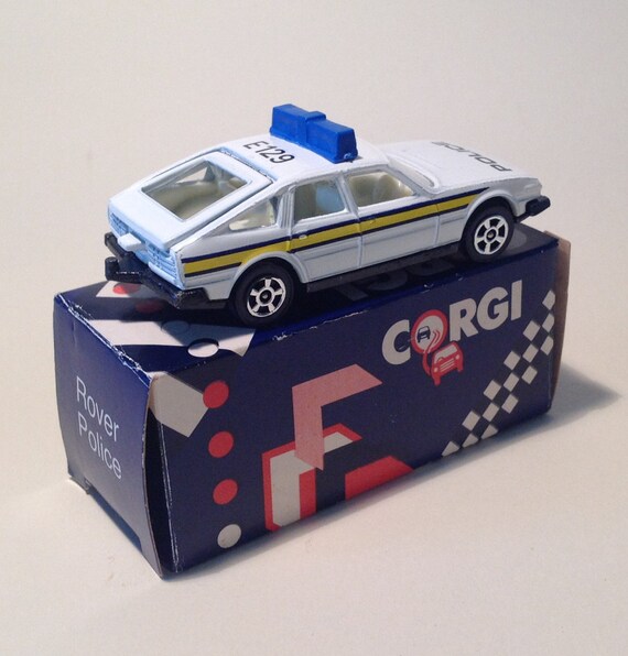 corgi rover 3500 police car