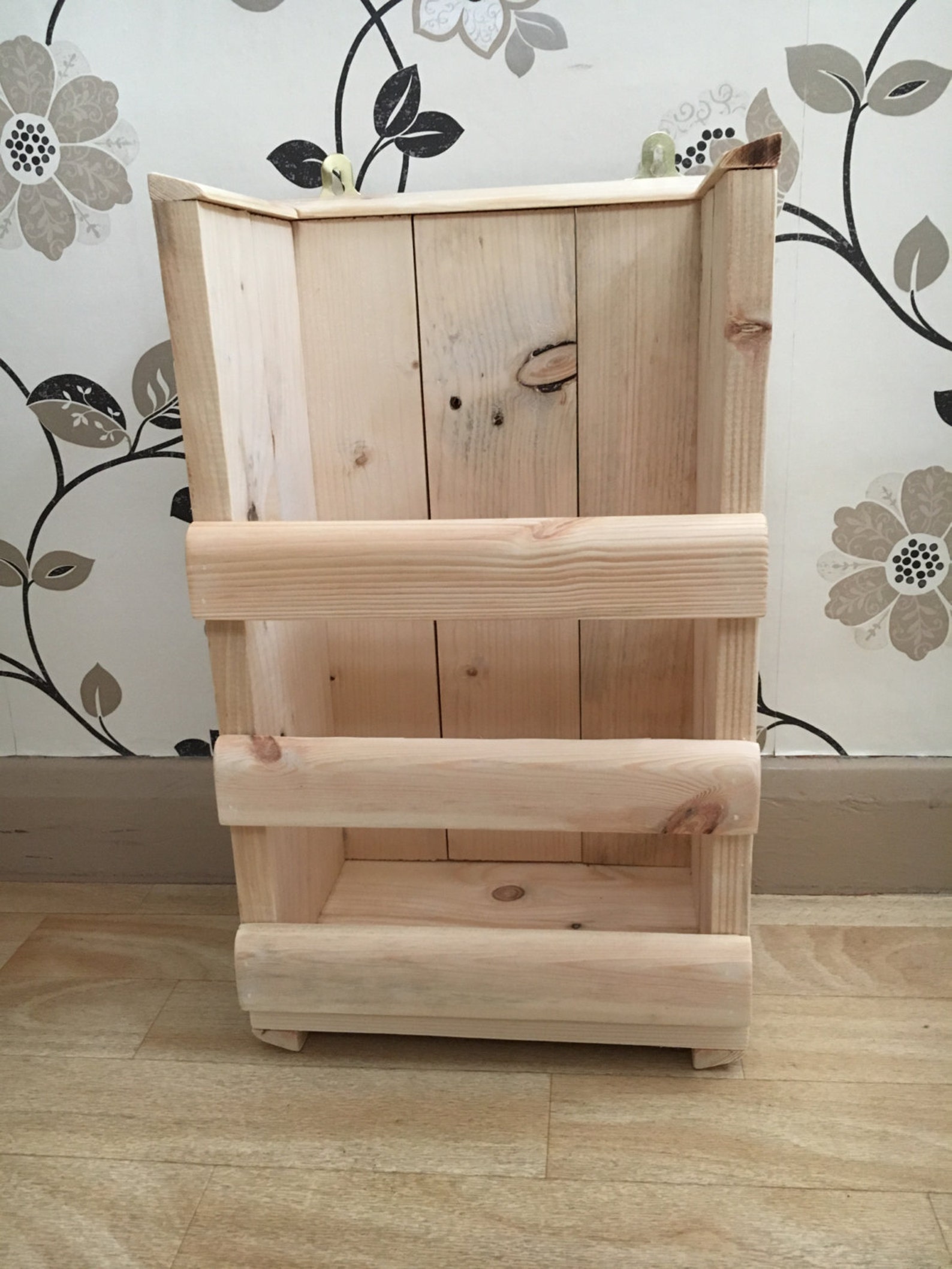 Toilet Roll Storage Reclaimed Wood Bathroom Storage Hand Etsy