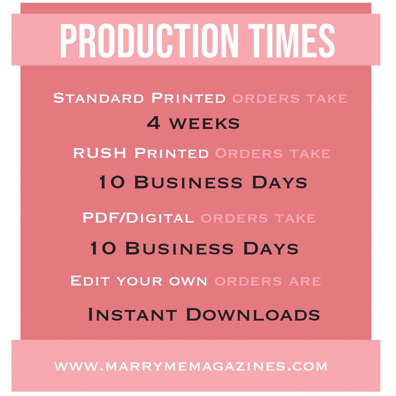 Wedding Magazine Program- Custom Wedding Magazine - Instant Download ...