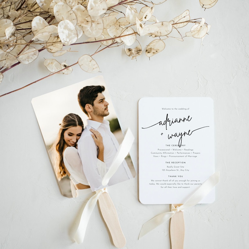 Wedding Fans - Etsy