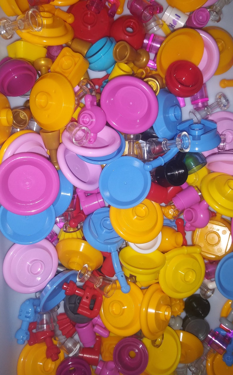 LEGO® Food & Kitchenware Accessories 50 RANDOM Pieces Used Etsy