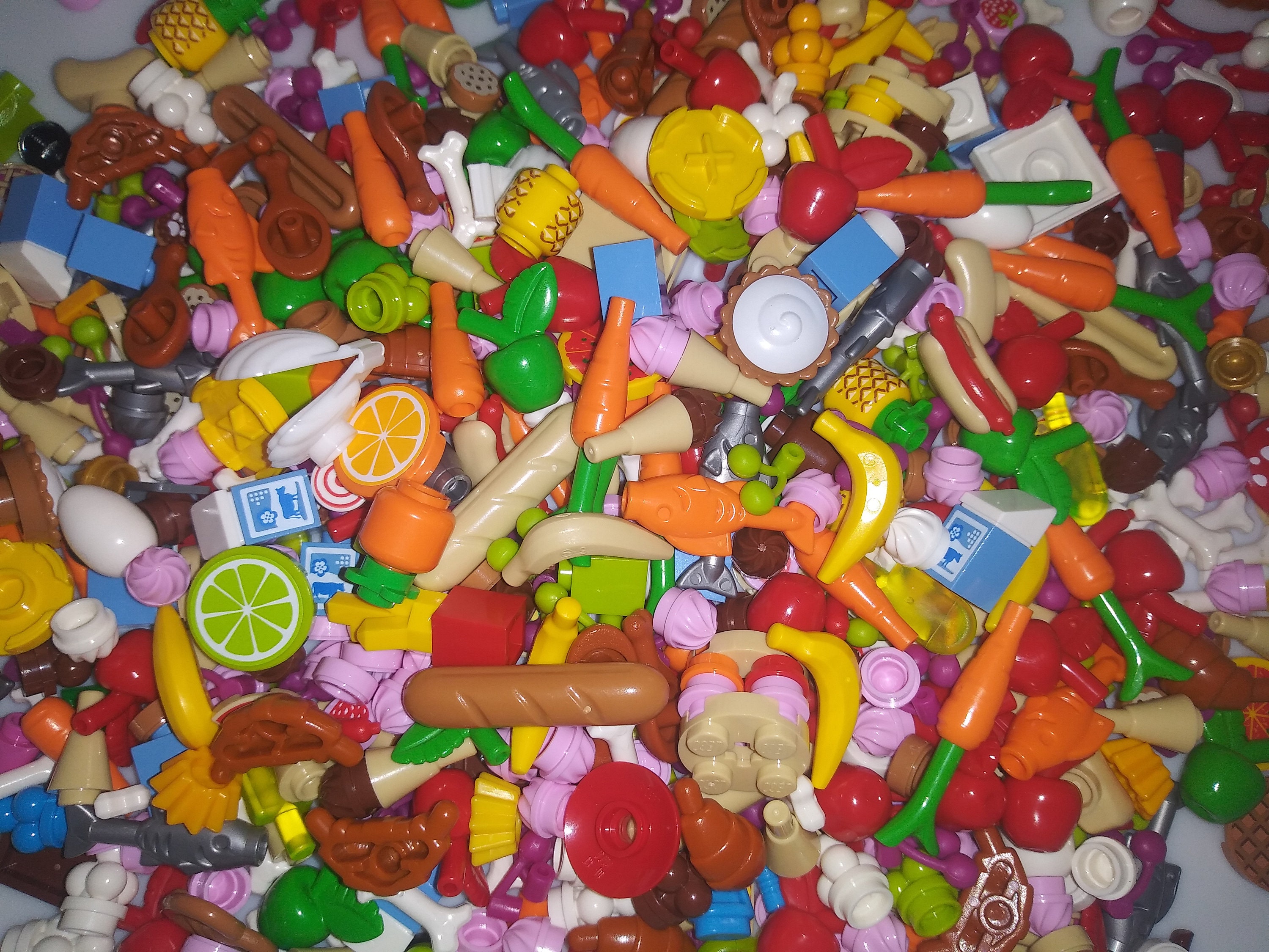 LEGO® Food & Kitchenware Accessories 50 RANDOM Pieces Used Etsy