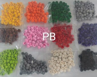 New LEGO 100 1 X 1 ROUND Plate Dots Select up to 46 Colors Or Mixed or 30 lot 