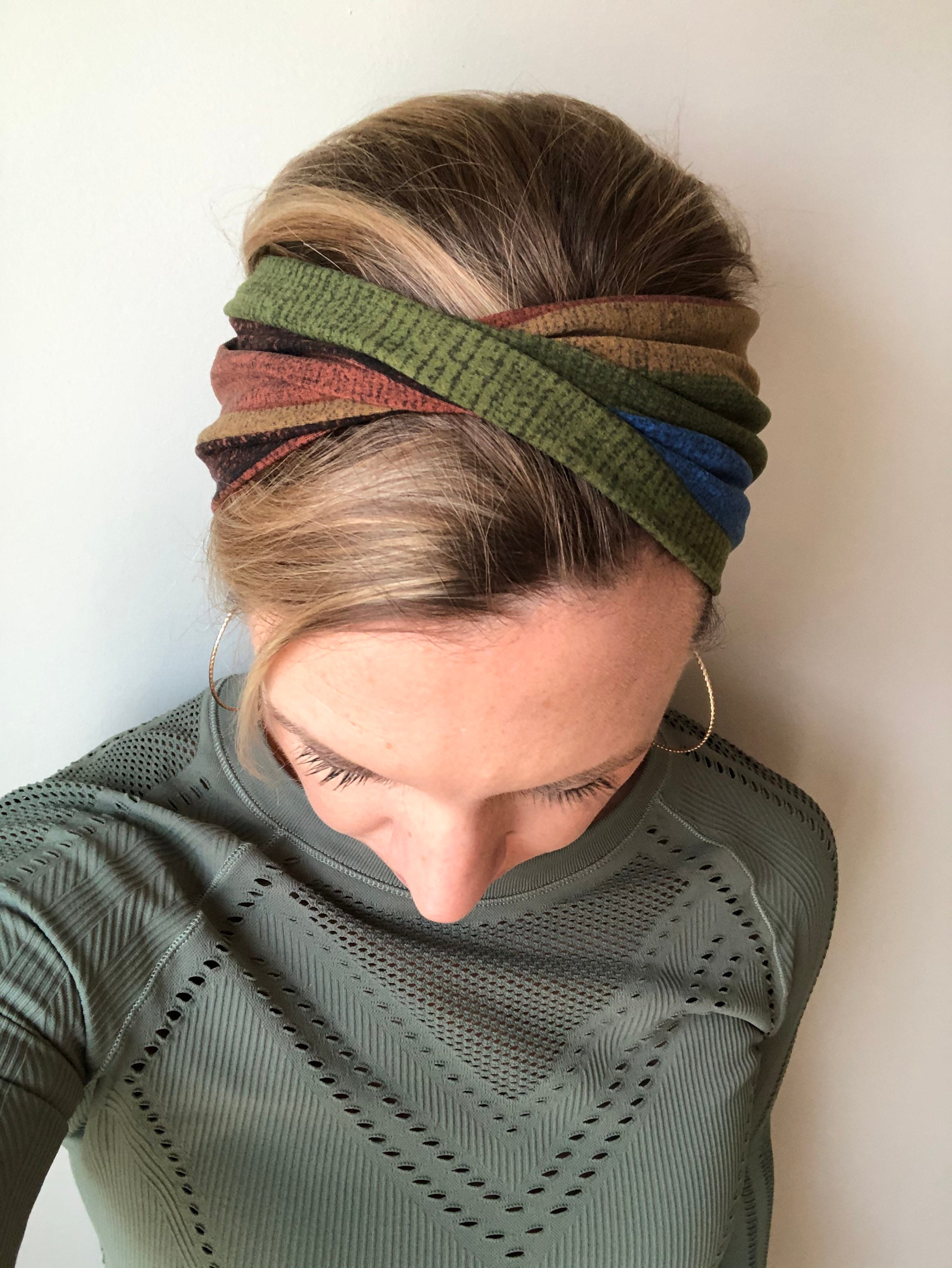 Fall Striped Headband Headband for Women and Children Etsy Australia