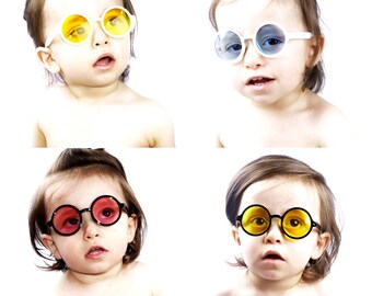 Baby sunglasses 0-2 years old Round shape WOAM