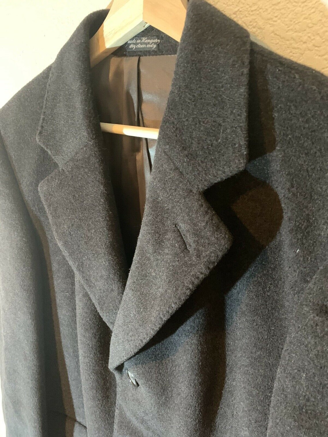 Mens Vintage J. G. Hook Wool And Cashmere Blend Long Coat | Etsy