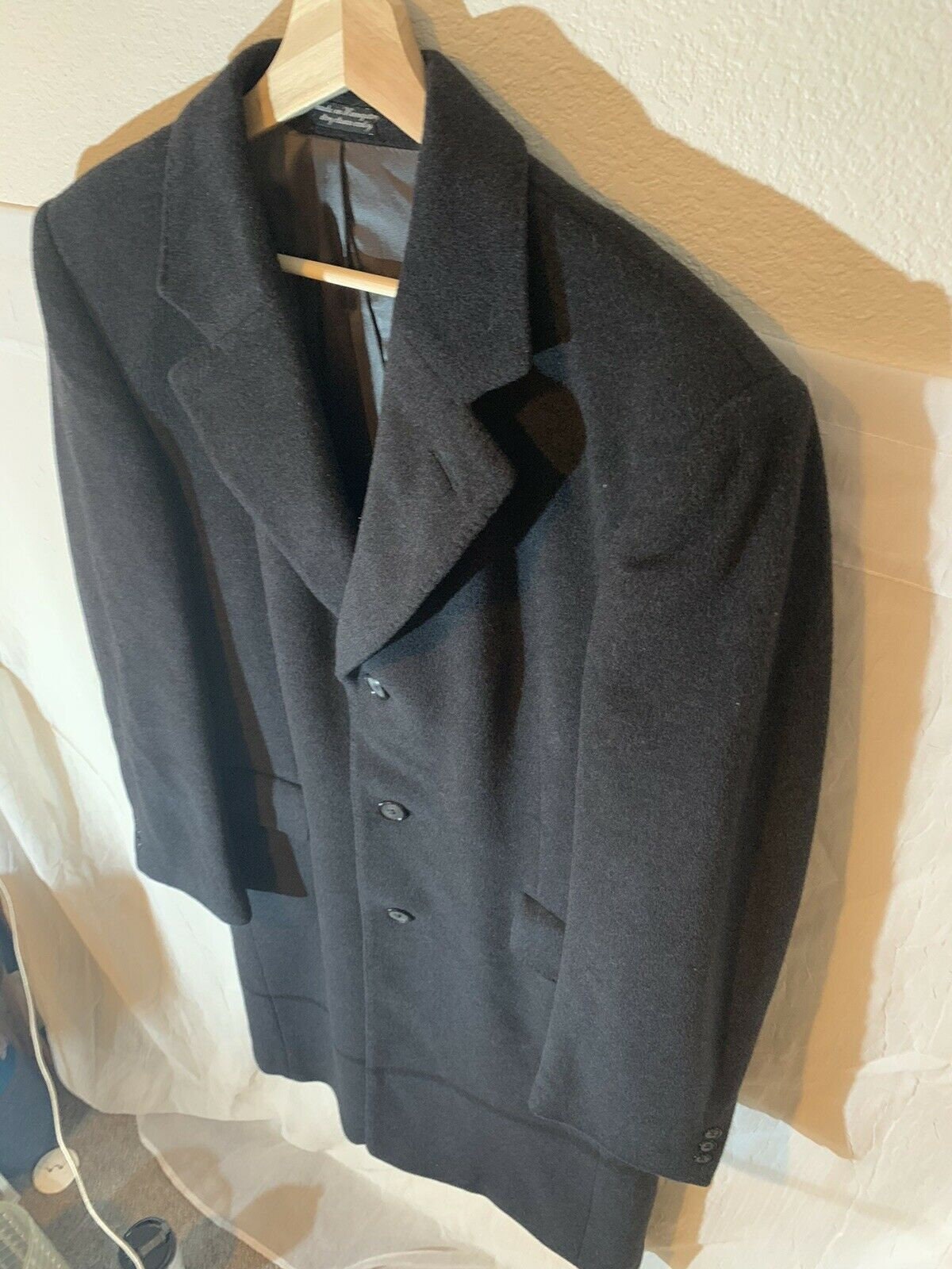 Mens Vintage J. G. Hook Wool And Cashmere Blend Long Coat | Etsy