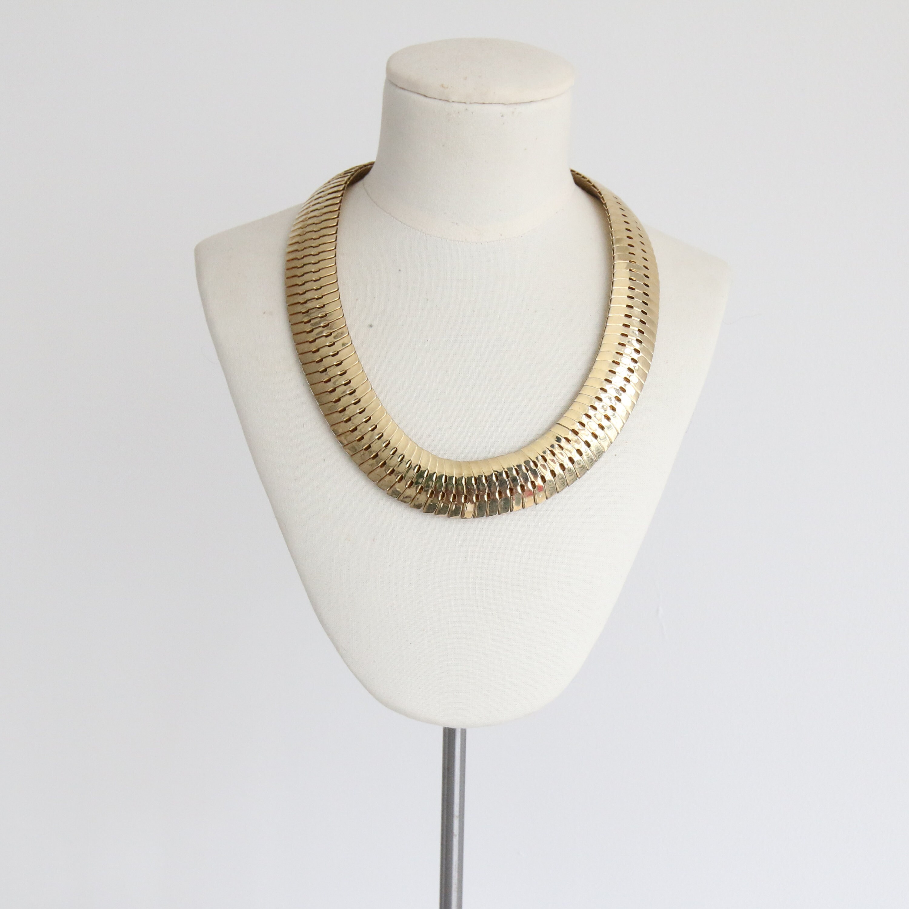 70s Gold Necklace - Etsy
