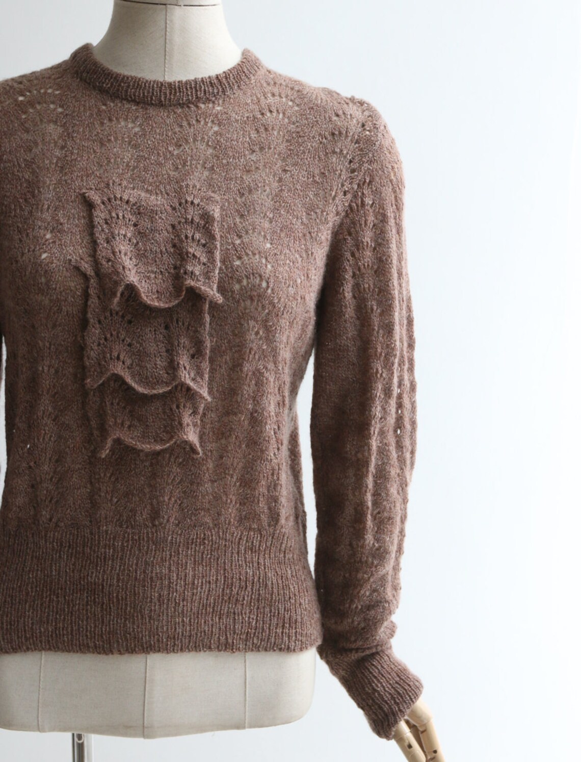 Vintage 1950's Jumper Vintage 1950's Knitted Jumper Original 1950's ...