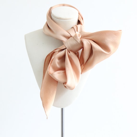 allover scarf unclear pink type Vintage Second Hand