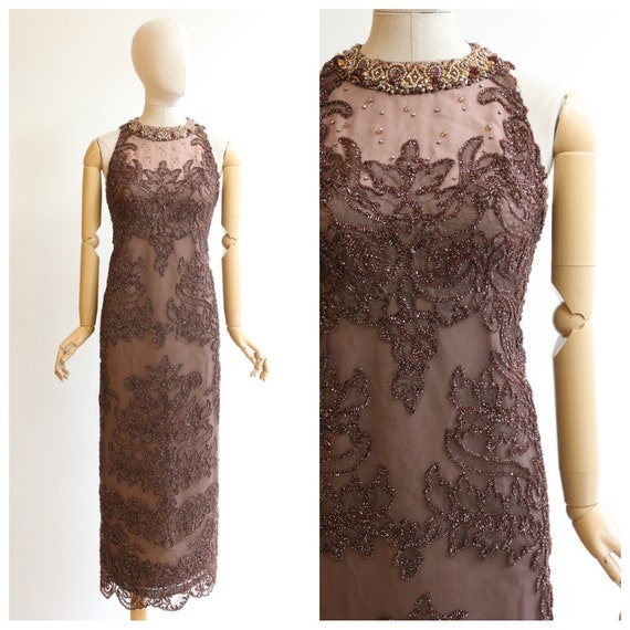 Vintage 1960's Neymar couture dress vintage 1960's