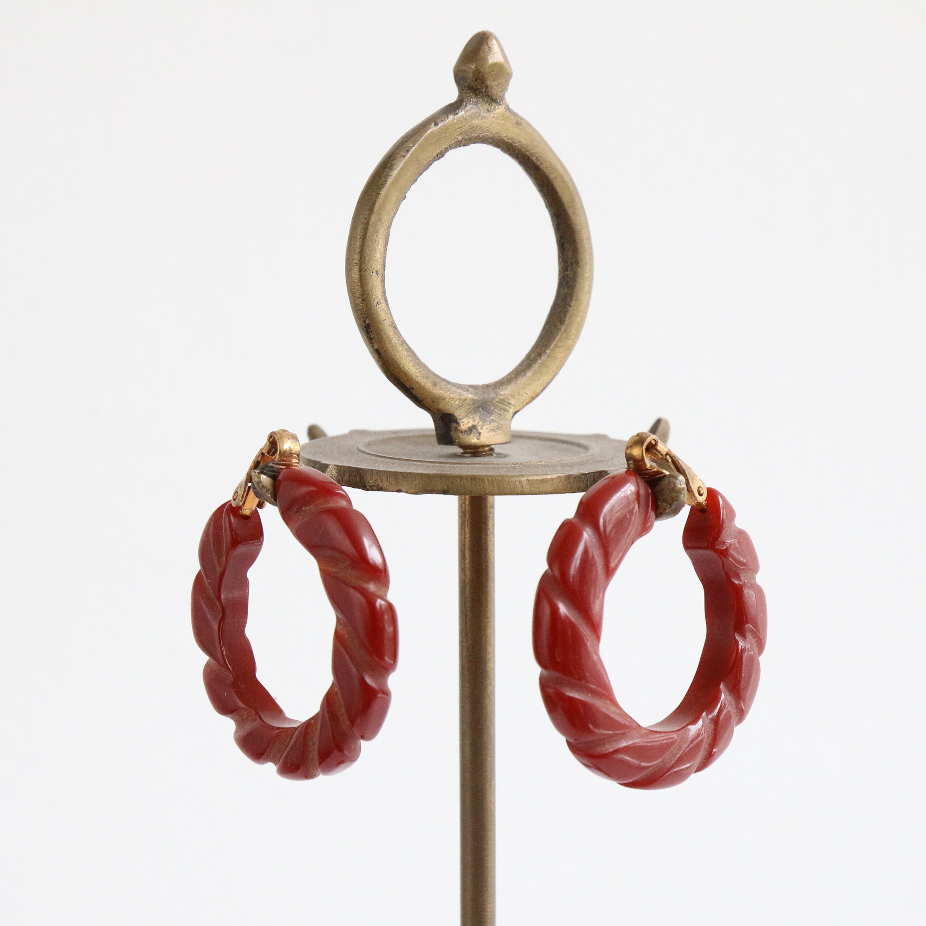 1940年代アメリカ製　アンティークアクセサリー　クリップ Antique Sterling Silver Button Hook 7 3/8