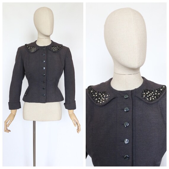 Vintage 1940's jacket original 1940's wool jacket