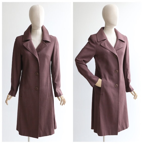 Vintage 1960's coat vintage 1960's spring coat ori