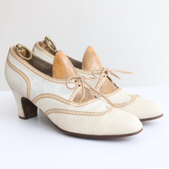 Vintage 1930's brogues vintage 1930's ladies brogu