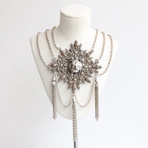 Vintage 1970&#39;s Napier statement bib necklace original 1970s necklace vintage Napier necklace seventies necklace 1970s bib necklace