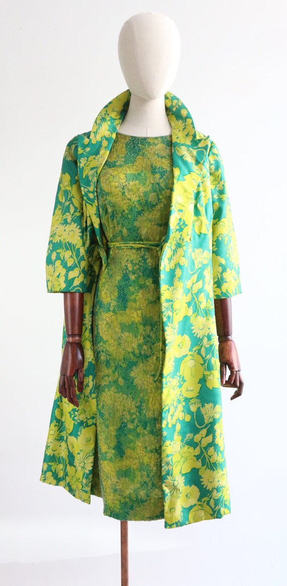 Vintage 1960's Frank Starr Dress and Coat vintage… - image 7