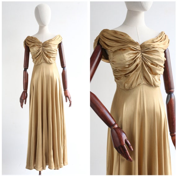Jenny Packham Oriel Crystal Gold Sequin Long Tulle Gown Evening Dress UK 12  US 8 | eBay