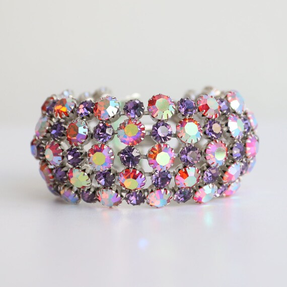 Vintage 1960's rhinestone bracelet original 1960's