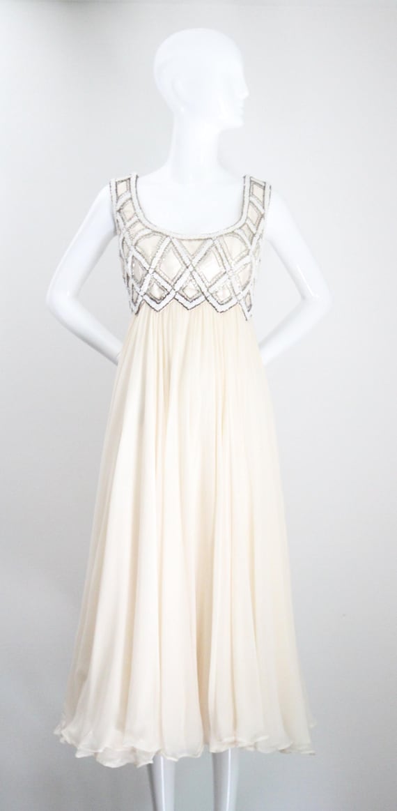 beige midi dress Dress To Beige Shell Waisted Midi Dress Beige Shell / XL main image 0