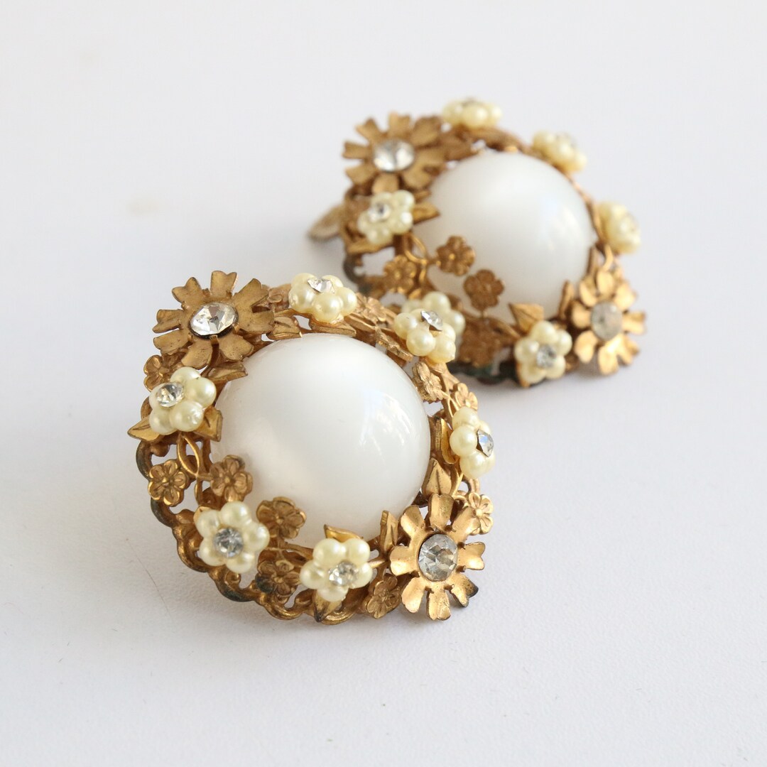 ピアス VINTAGE HOLLYWOOD Ribbon Pearl Earrings 4BNY557 Tiffany Signature® Pearls earrings of Akoya cultured pearls