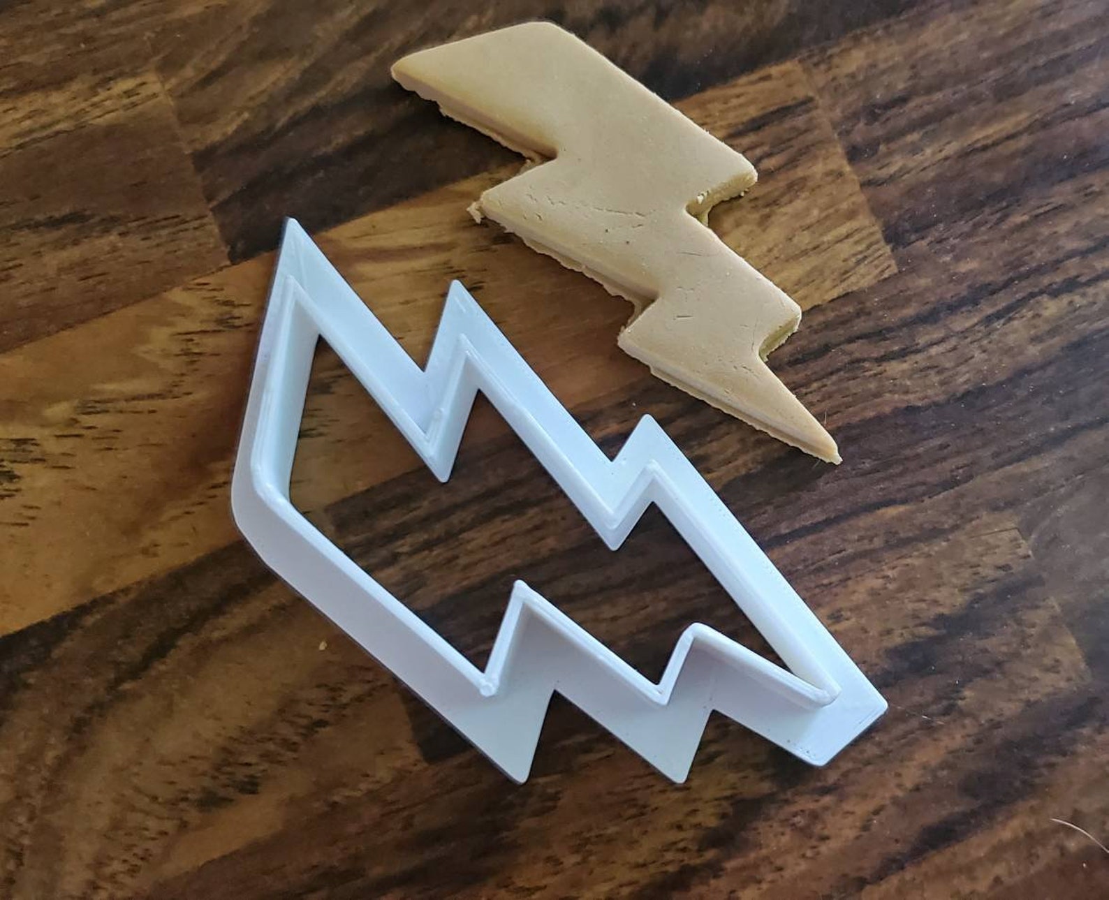 Lightning Bolt Cookie Cutterfondant Stencilstormweatherthunderbolt