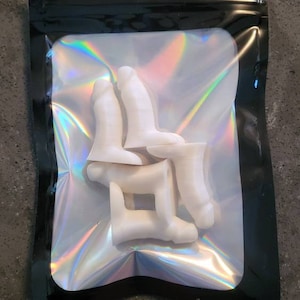 Bag of Dicks Set of 5 Mini Peens 3D Printed Bag of Dicks Gag Gift Party Favors Prank Funny Adult 1 inch