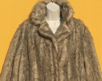 ribbed fur coat