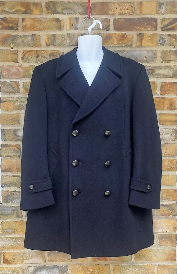 Vintage 1980 s centaur Quality Wool Cashmere Traditional Dark