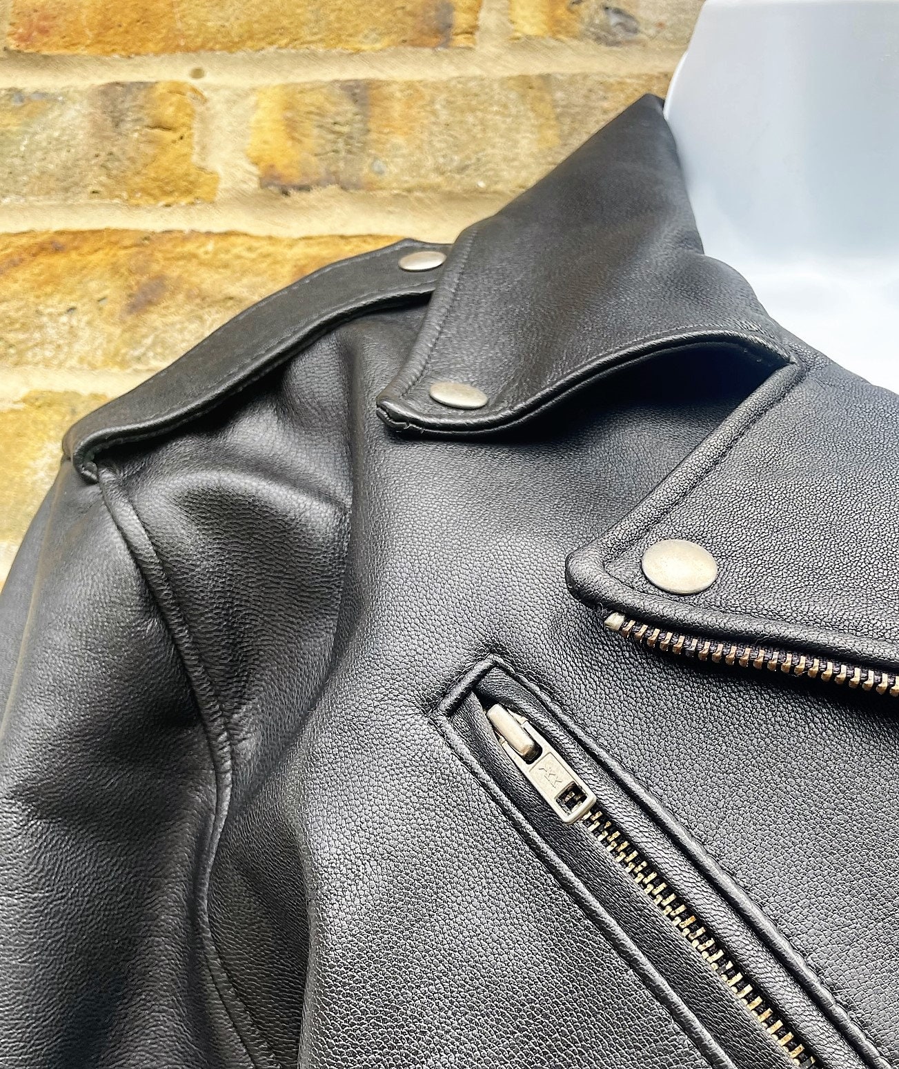 ジャケット・アウター 90s vintage single riders leather jacket Vintage Circa 1990's Ladies 