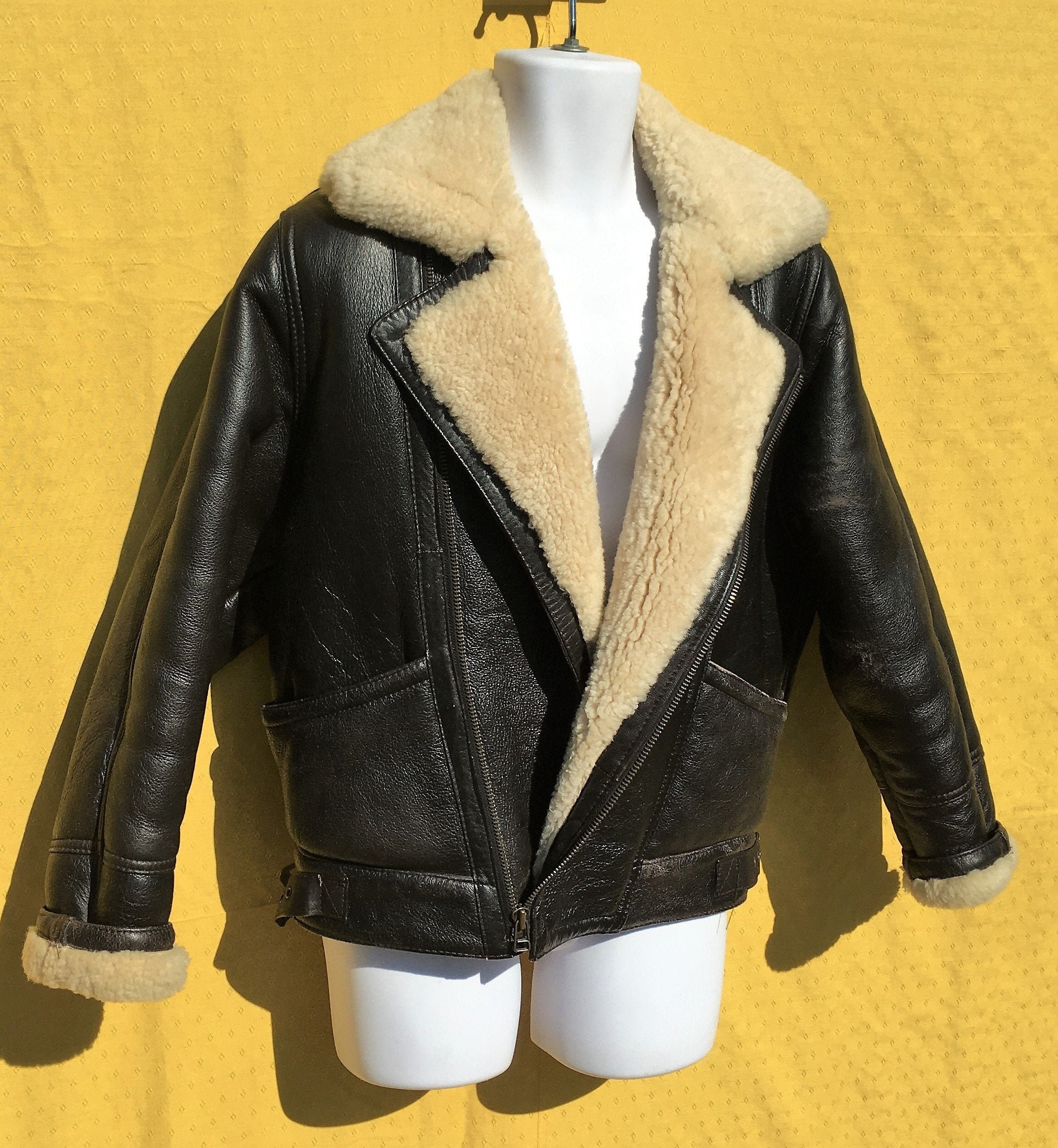 ジャケット・アウター 00s real fur jacket archive 00s snake leather fur jacket LGB 14th 蛇