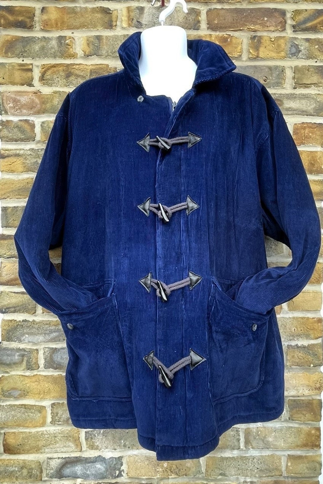 Kurzmantel Marco Polo Cordmantel Herren Vintage 1980er 