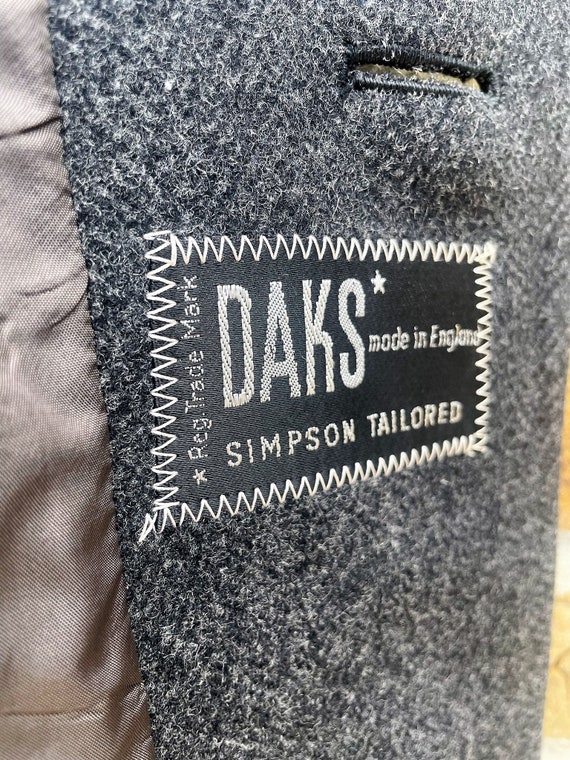 1980 年代のヴィンテージ「DAKS」テーラード バイ シンプソン、上質な 