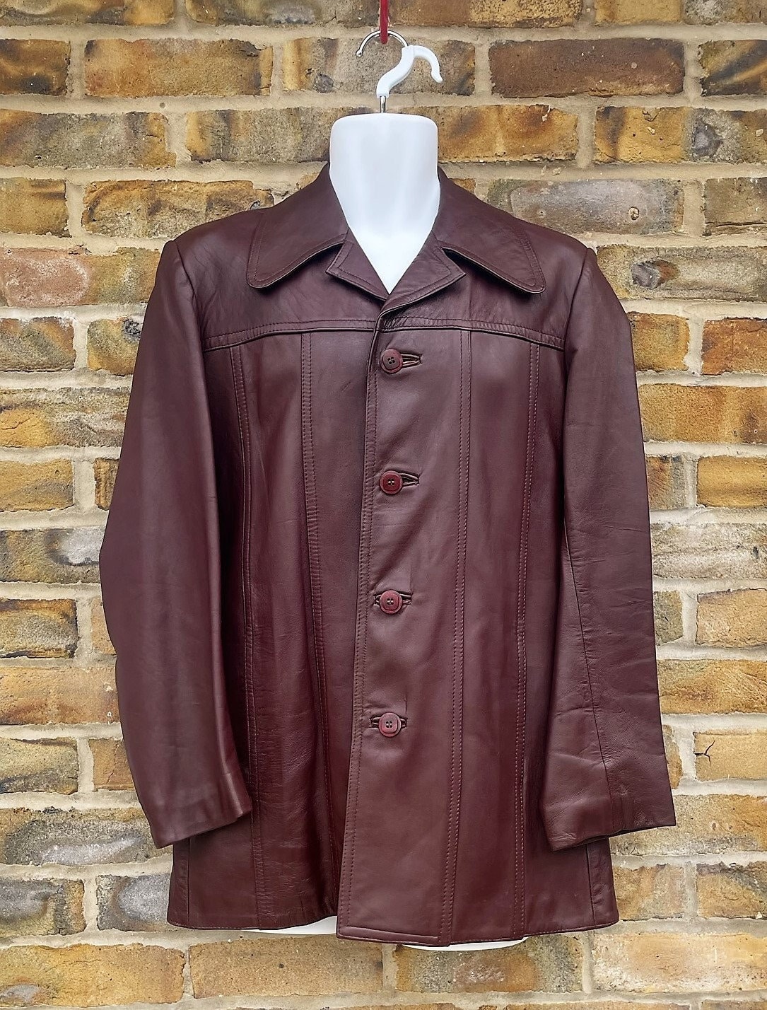 Sheep nappa top leather jacket