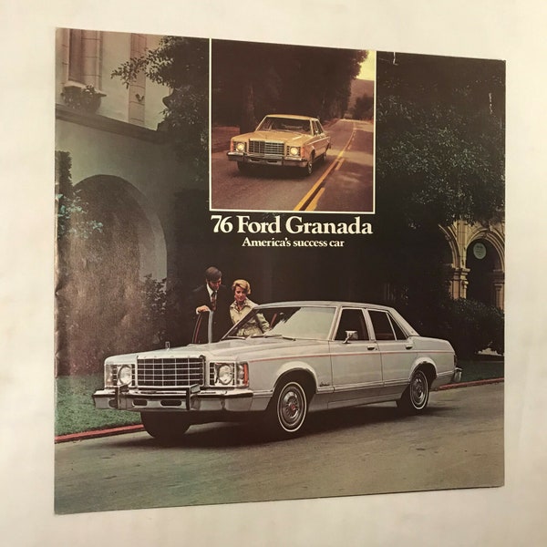 1976 Ford Granada Original Showroom Sales Brochure