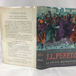 The Life and Times of I.L. Peretz by Sylvia Rothchild HB DJ 1959 1st