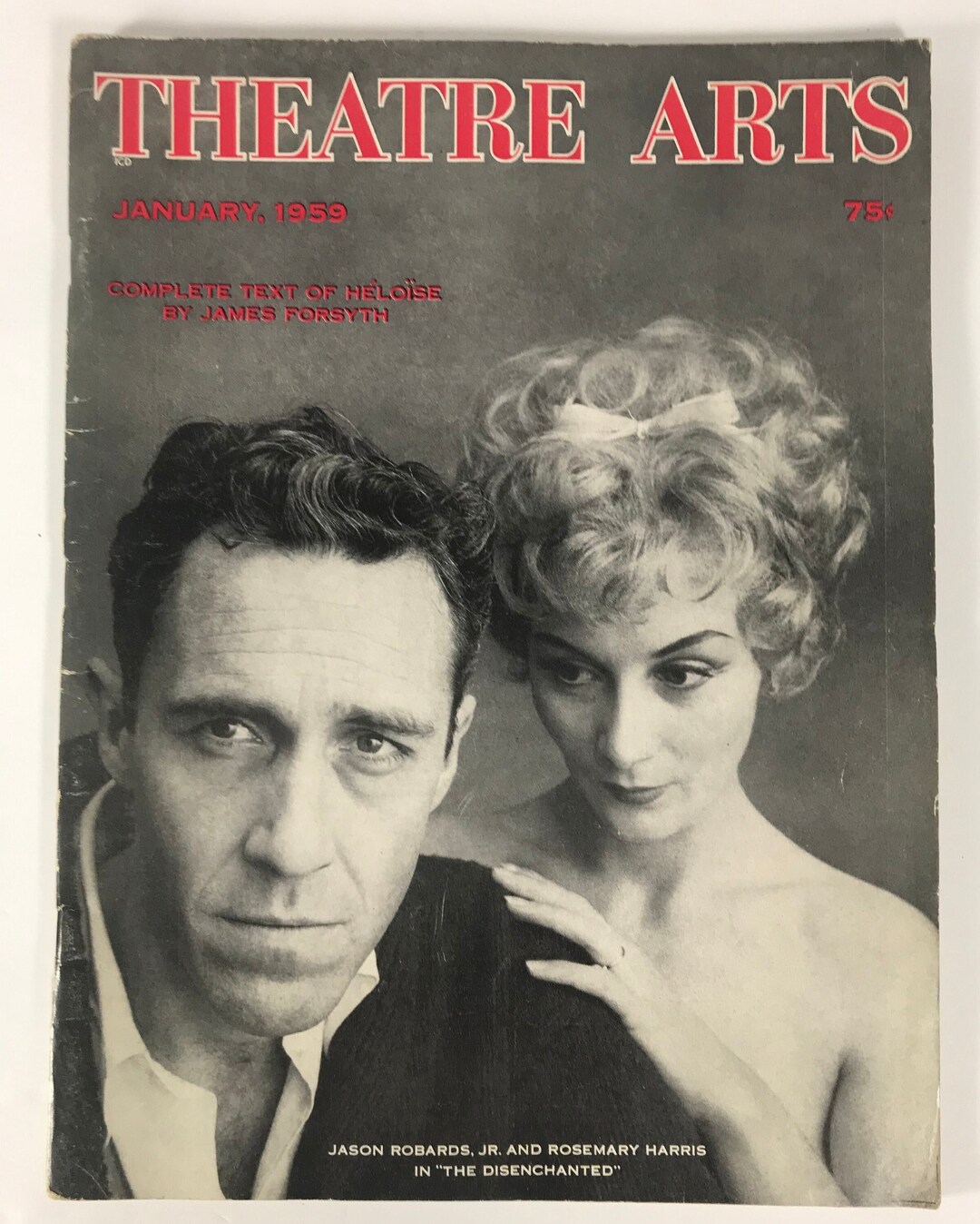 Vintage Theatre Arts January 1959 Jason Robards Jr Rosemary Harris ...