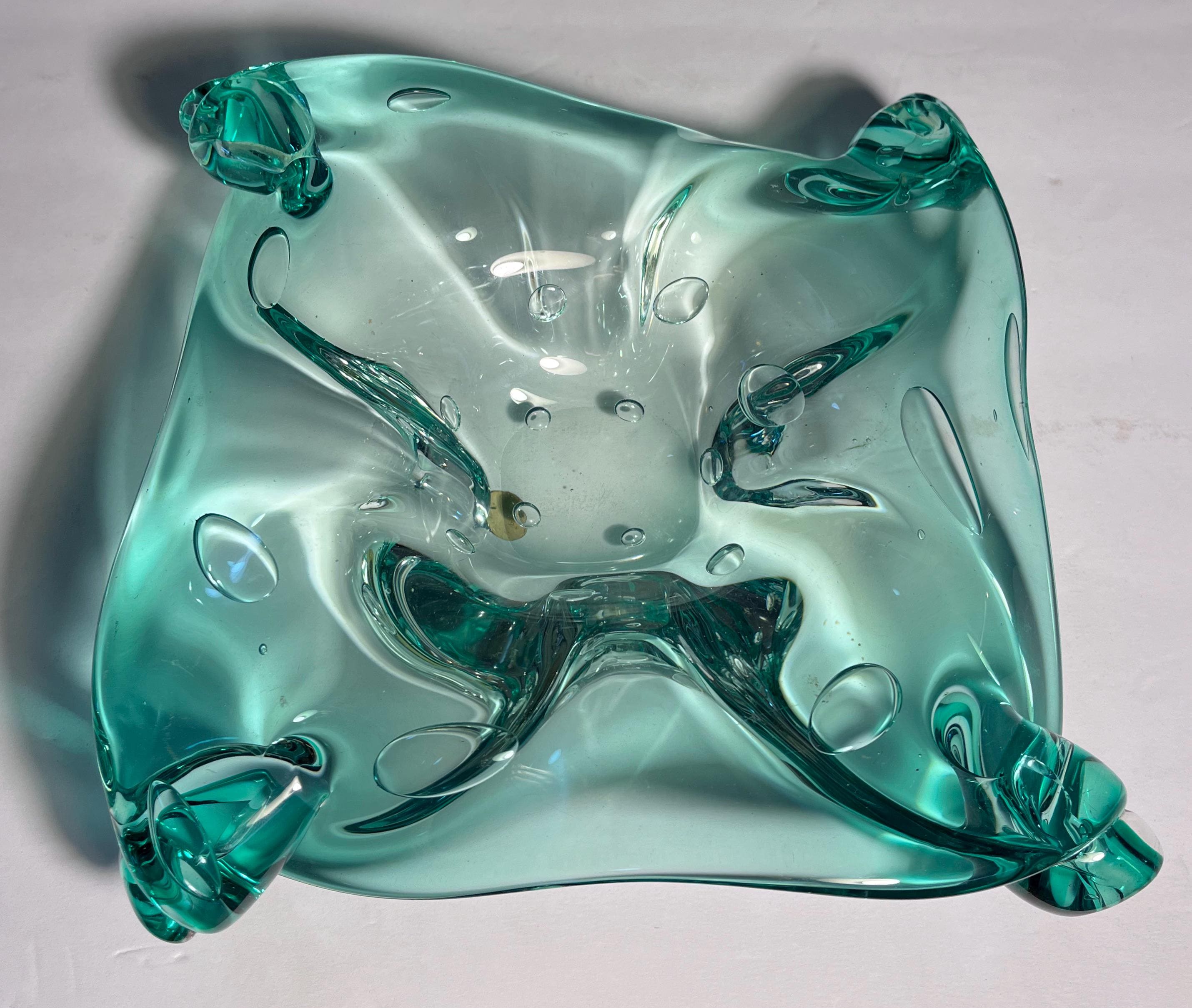 Murano Blue Bowl - Etsy