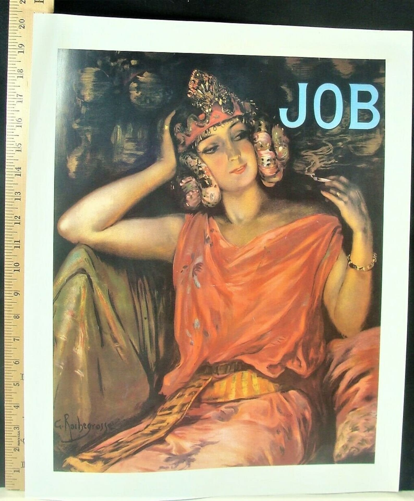 VTG JOB Rolling Papers 16 Reproduction Poster Collection Etsy