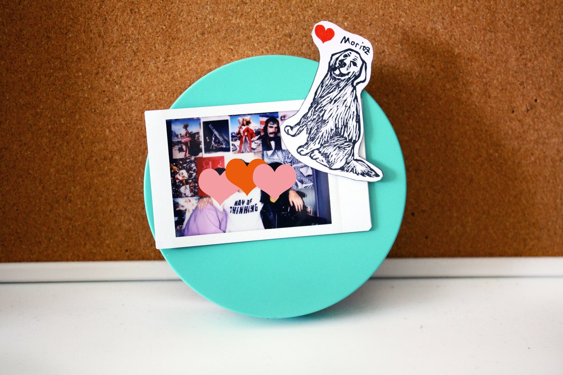 Personalized Pet Fridge Fridge Stamp Set, Dog Necklace