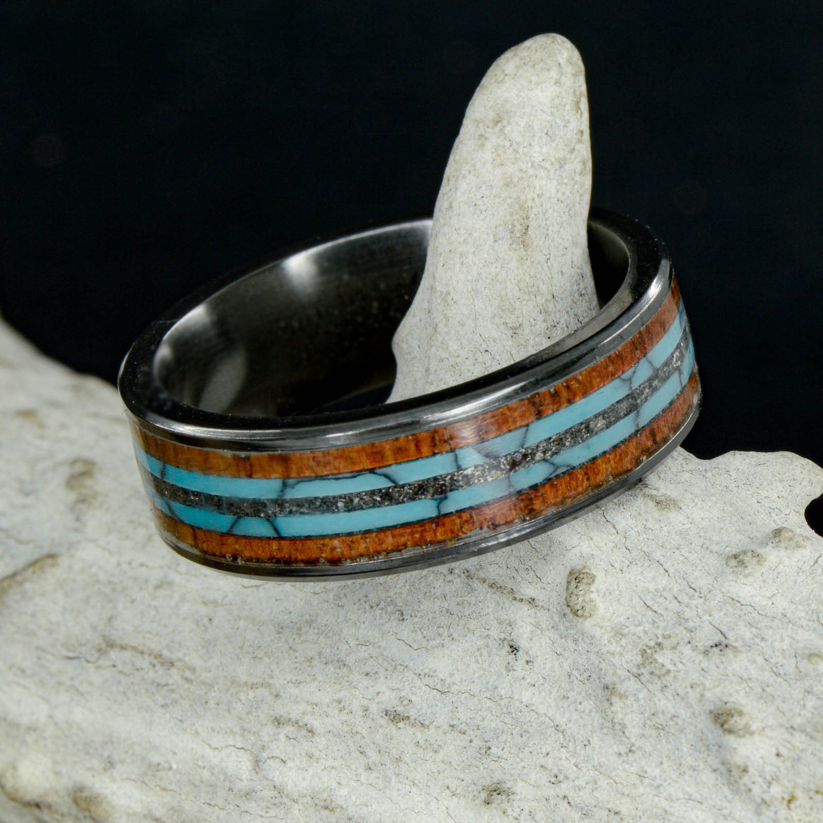 Numerary Ring (Koa/Silver)