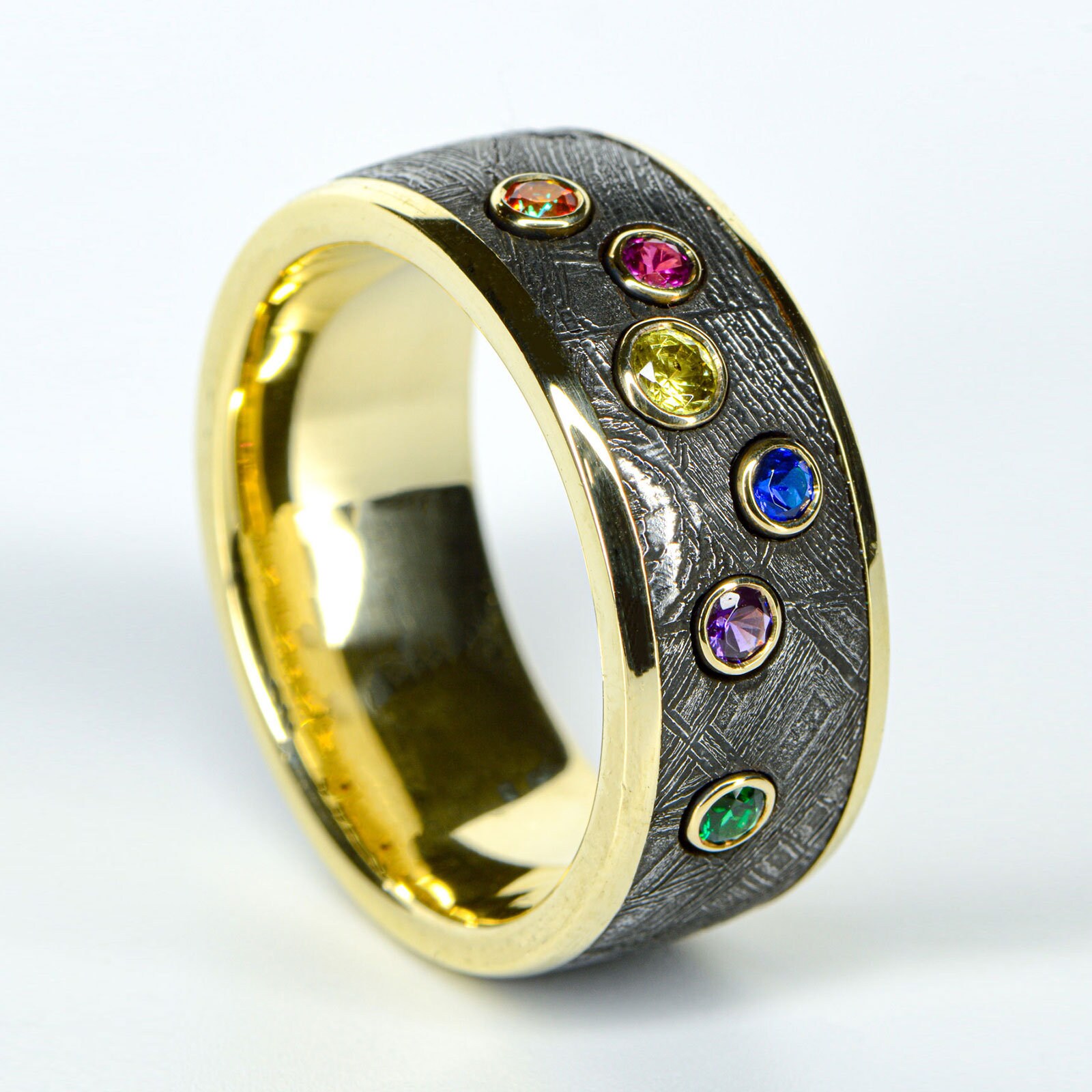 To Infinity and Beyond- The Stone Ring - Gents Avengers, comic_book_ring,  custom, – Geek Jewelry