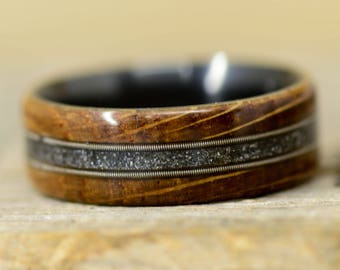 Whiskey Barrel Wood, Meteorite, Guitar Strings - Stone Forge Studios