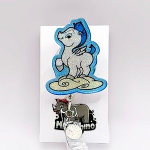 Baby Pegasus Hercules Retractable ID Badge Reel nurse teacher badge reel