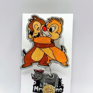 Chip and Dale Retractable ID Badge Reel nurse teacher badge reel