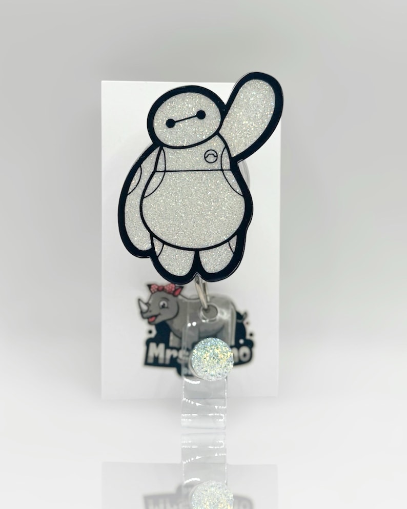 Baymax, le sixième héros, insigne d'infirmière/professeure, bobine image 1