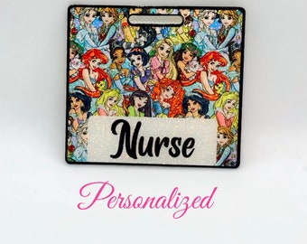 Princess badge buddy Badge Buddy (ID badge holder) badge buddies