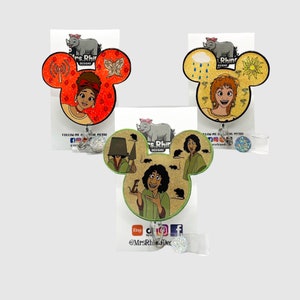 Encanto Bruno Dolores pepa   retractable ID Badge Reel nurse teacher badge reel